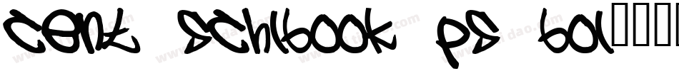 Cent Schlbook PS Bol字体转换